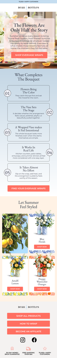 EverVase In Summer